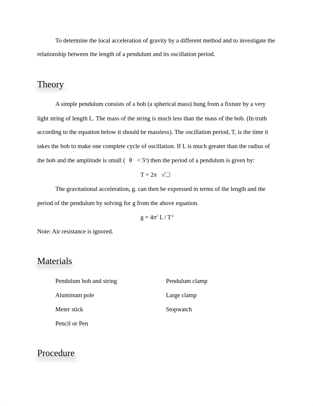 Physics Experiment # 8 The Simple Pendulum_dcpq2tsc91c_page2