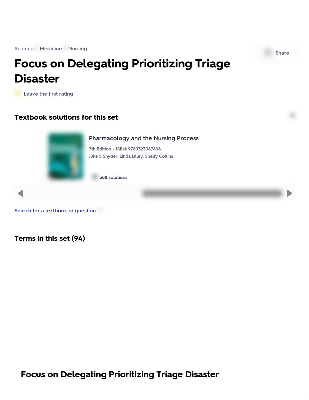 Hesi. saunder Focus on Delegating Prioritizing Triage Disaster Flashcards _ Quizlet.pdf_dcpwuq00rj0_page1