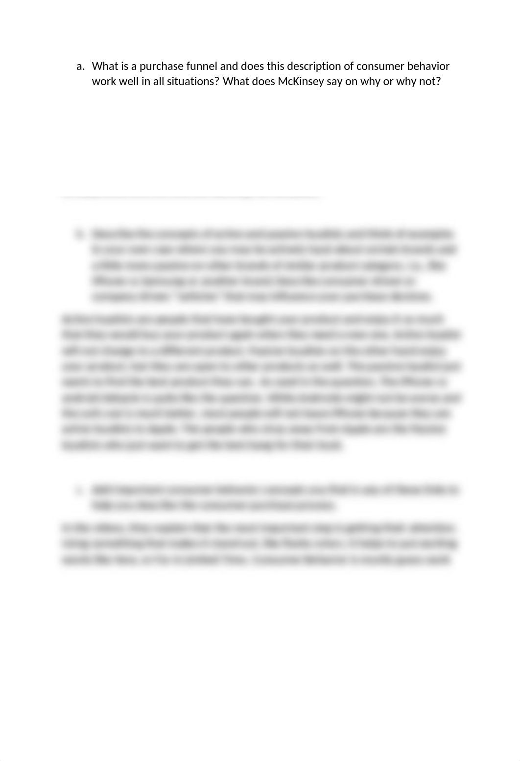 What is a purchase funnel and does this description of consumer behavior work well in all situations_dcq9c7r68qk_page1