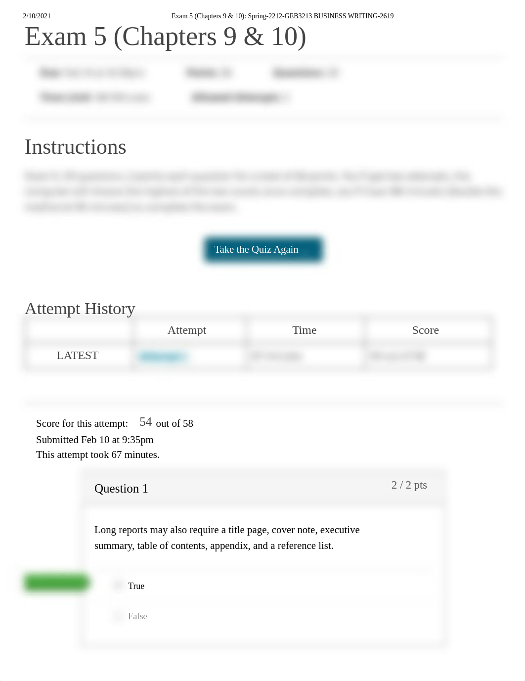 Exam 5 (Chapters 9 & 10)_ Spring-2212-GEB3213 BUSINESS WRITING-2619.pdf_dcqgvz1p1oa_page1