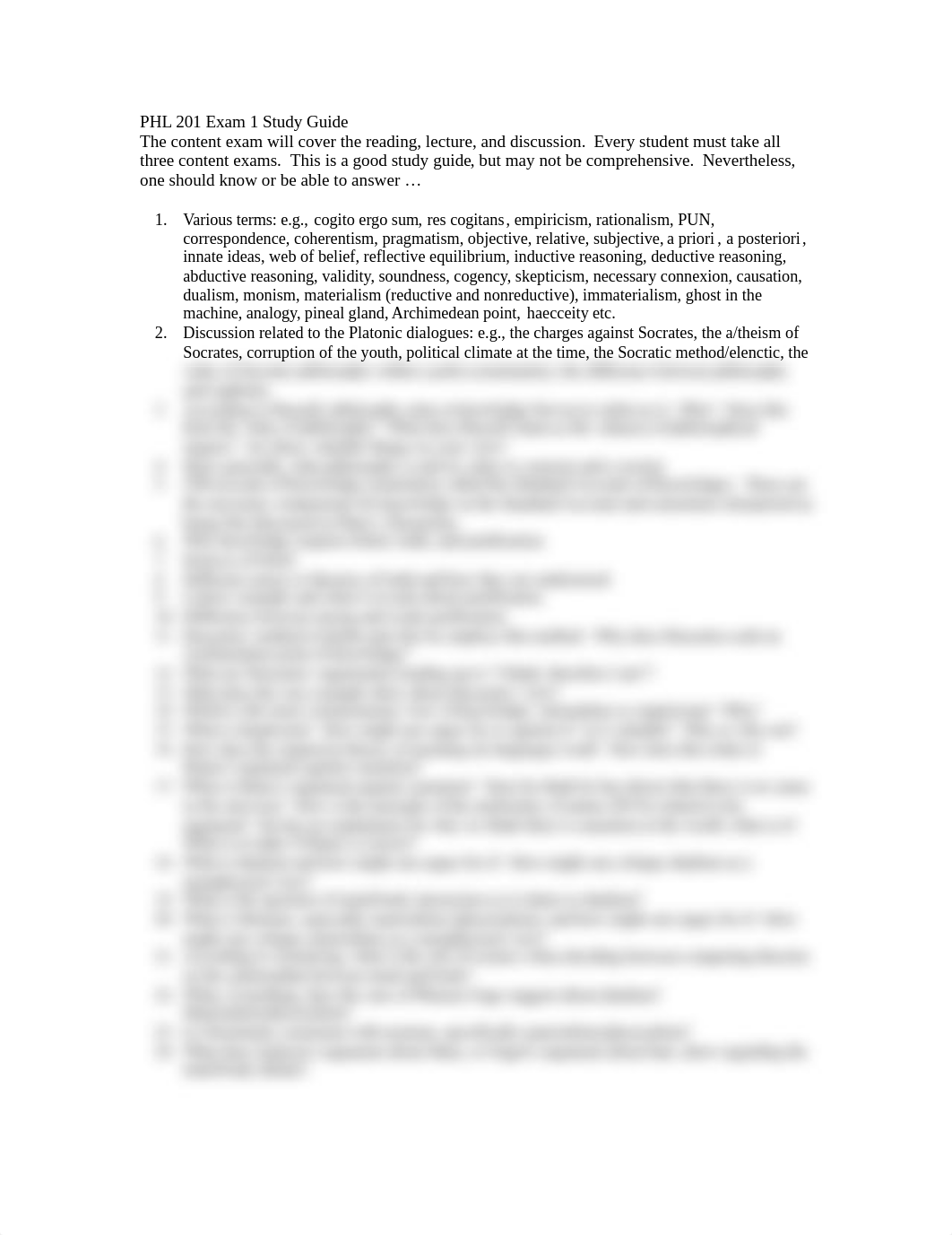 PHL 201 Exam 1 Study Guide (Spring 2017)_dcr3h7g09y3_page1