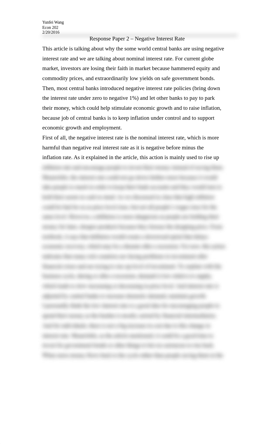 Response Paper 2 - Negative Interest Rate_dcr4z8b3jzf_page1