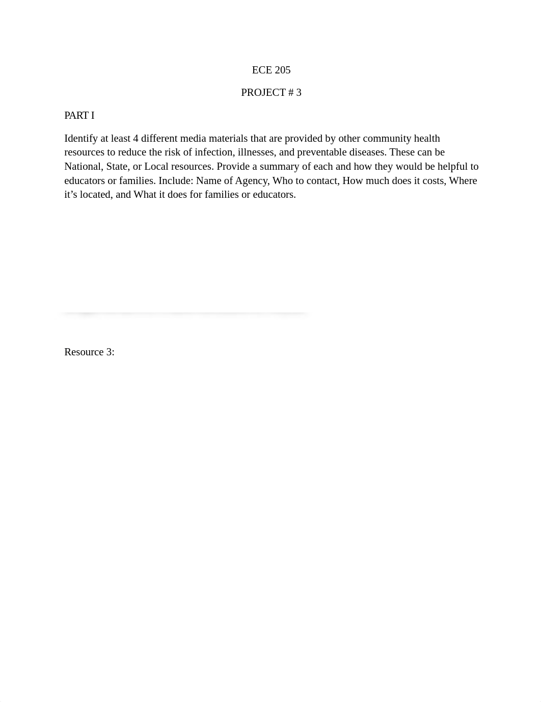 ECE 205 PROJECT 3_dcr5lpec130_page1