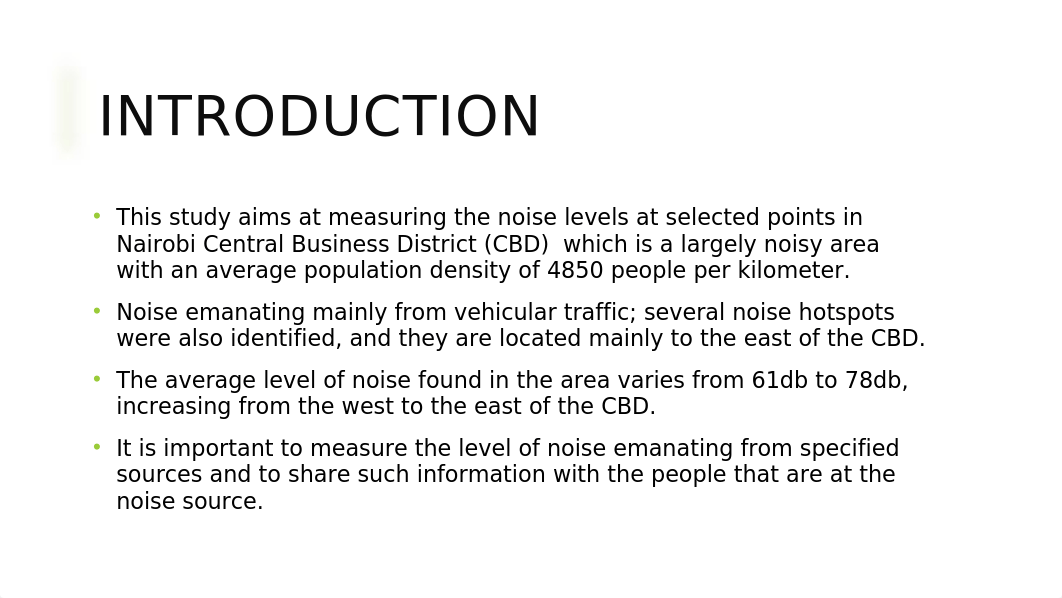 Noise Pollution Mapping Using GIS in Nairobi,.pptx_dcri96w1k1m_page3