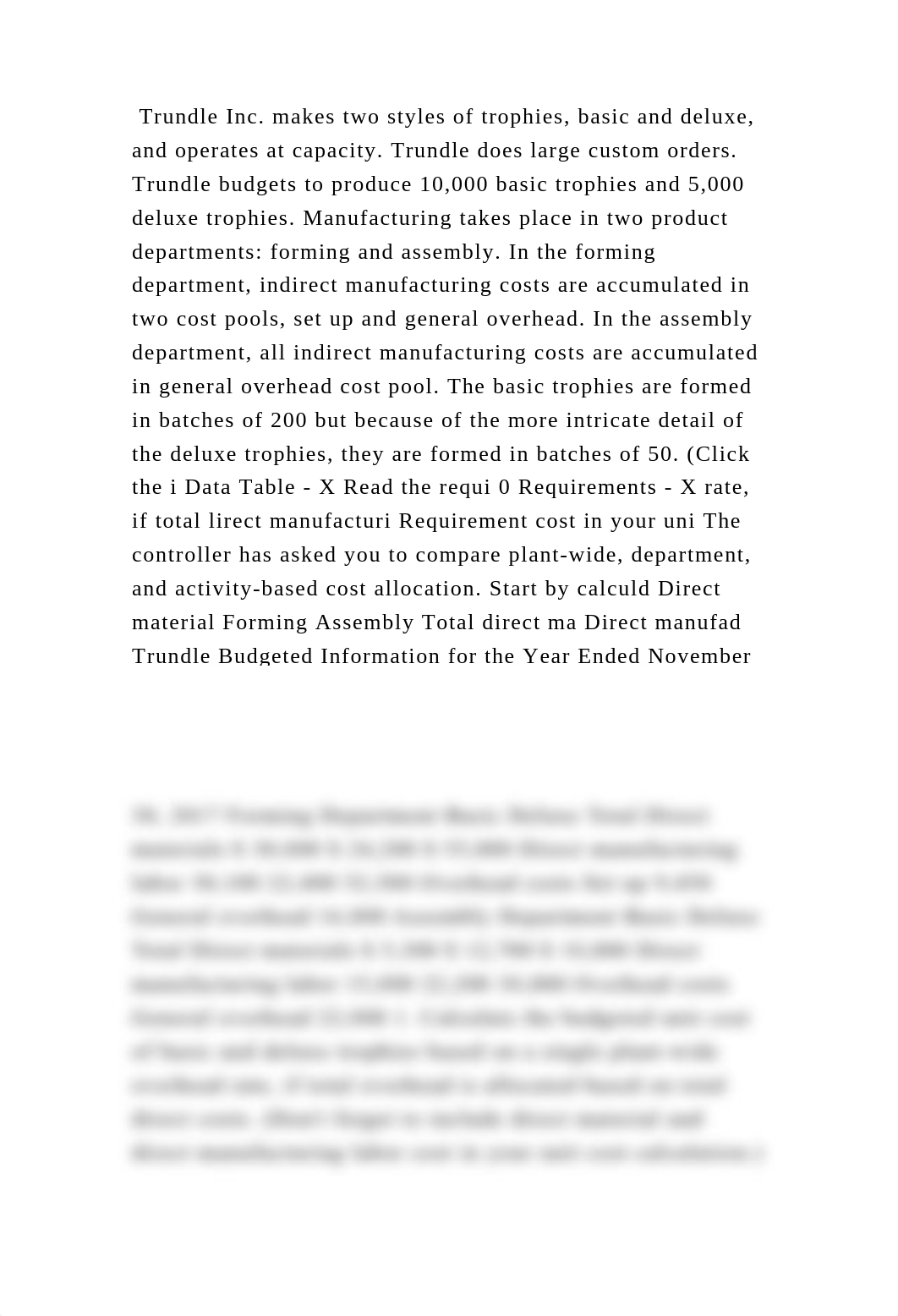 Trundle Inc. makes two styles of trophies, basic and deluxe, and oper.docx_dcrr5elxx14_page2