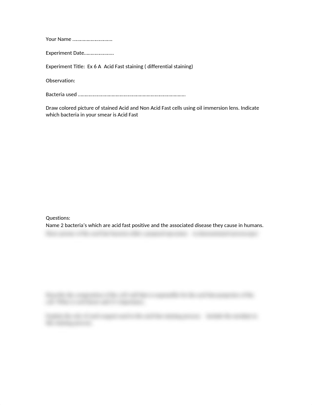 Lab Ex 6  part A - Acid fast stain.doc_dcrspo9ehdo_page1