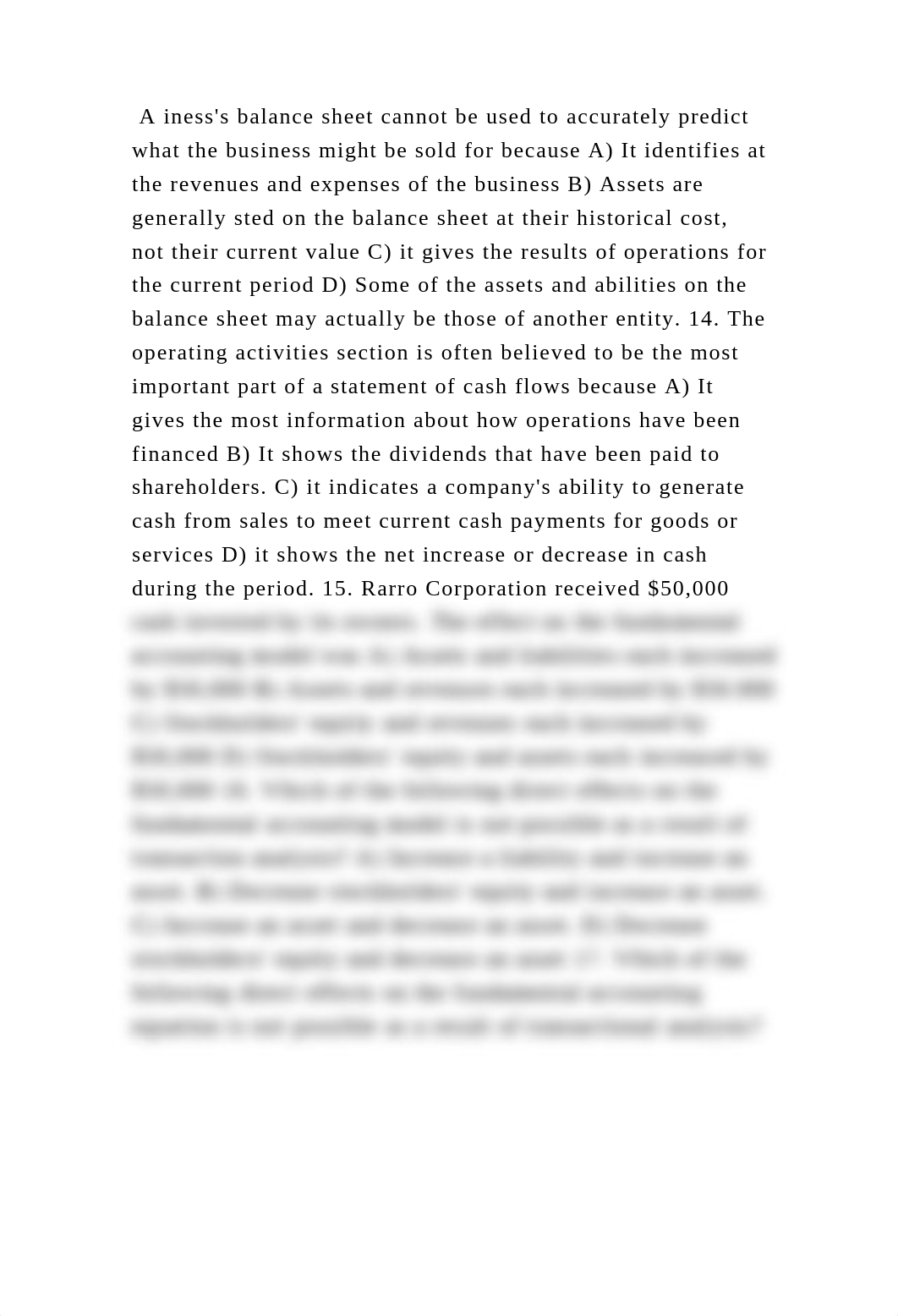 A inesss balance sheet cannot be used to accurately predict what the.docx_dcrt4vmwc5h_page2