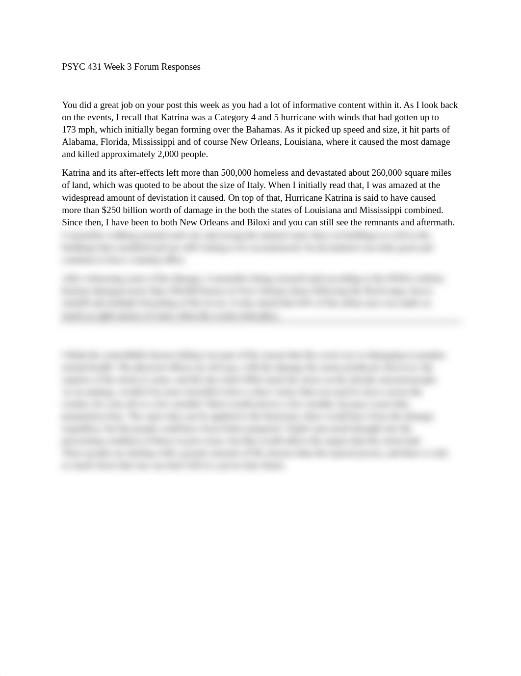 PSYC 431 Week 3 Forum Responses_dcsa00jqe14_page1