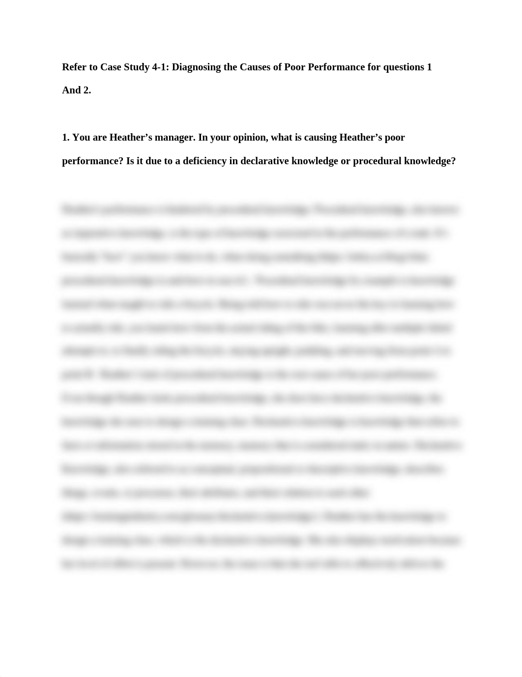 Refer to Case Study 4_1 Diagnosing the Causes of Poor Performance for question 1.docx_dcsjosb09cc_page1