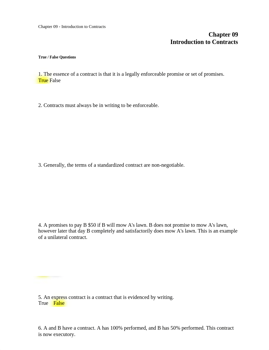 Chapter 9 (Contracts) test_dcsvpvrt86s_page1