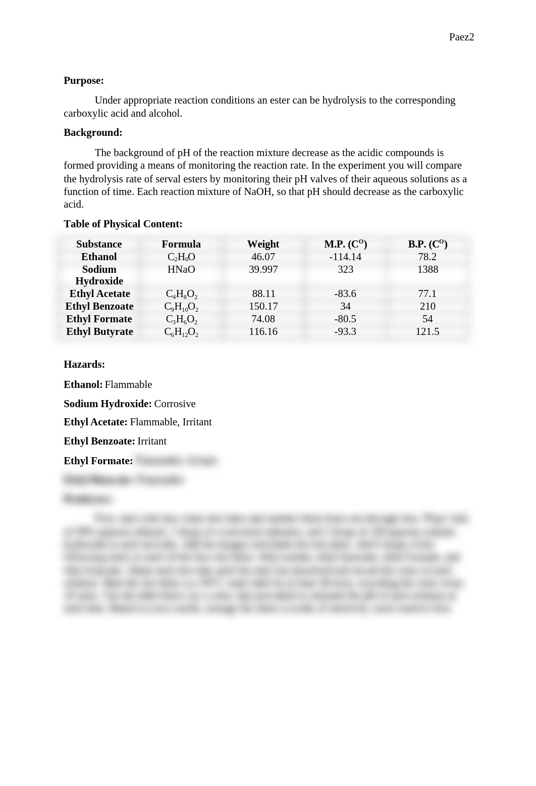 Hydrolysis Rates of Esters.docx_dcsxo3725o9_page2