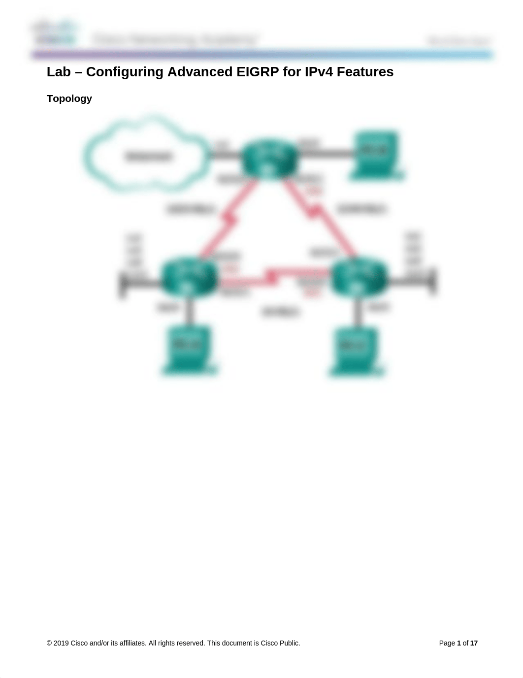 D_Limongelli_HOL_Week4_7.1.3.6 Lab - Configuring Advanced EIGRP for IPv4 Features .docx_dcszaeze8wg_page1