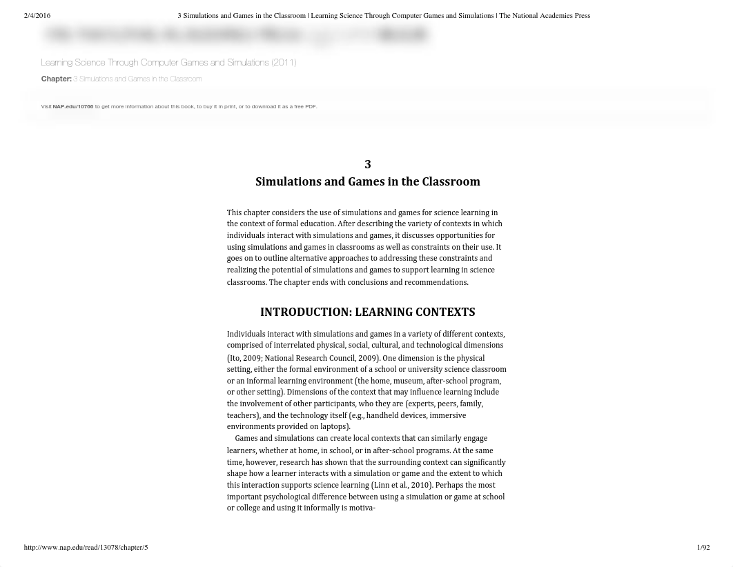 3 Simulations and Games in the Classroo...lations _ The National Academies Press.pdf_dct0qqmlr5k_page1