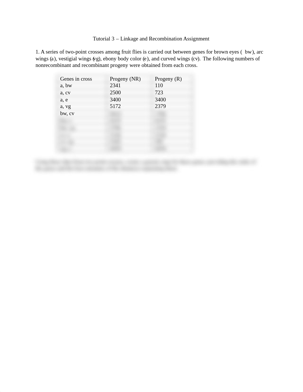 Tutorial 3 Linkage and recombination.pdf_dct9qaw5ki8_page2