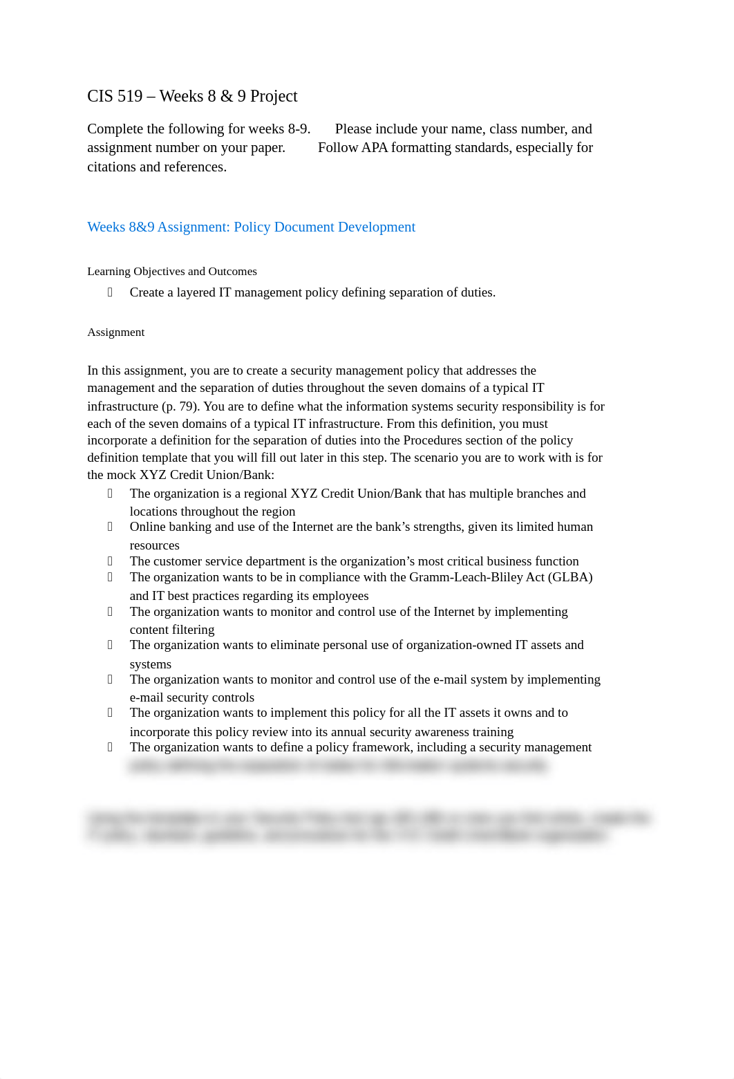 CIS519 Weeks 8-9 Project - 10wk(2).docx_dctn3wkk0hn_page1