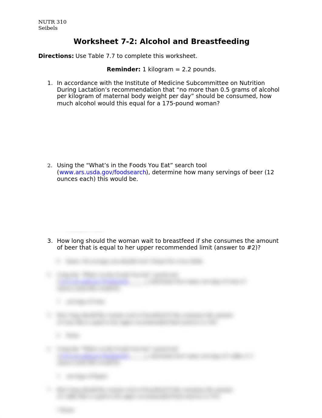 Worksheet 7 -Alcohol and Breastfeeding_dctz3406h02_page1