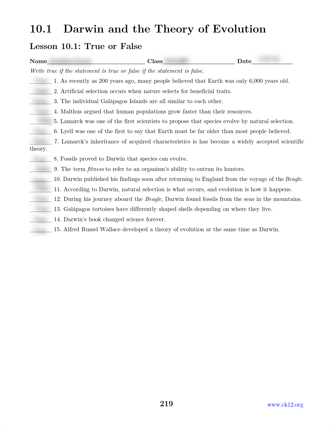 Chapter 10  Theory of Evolution Worksheets.pdf_dcu3c2ukyku_page2