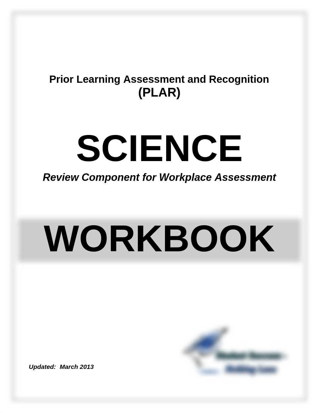 SCIENCE PLAR Student Workbook for Workplace Assessment.pdf_dcv803hd85u_page1