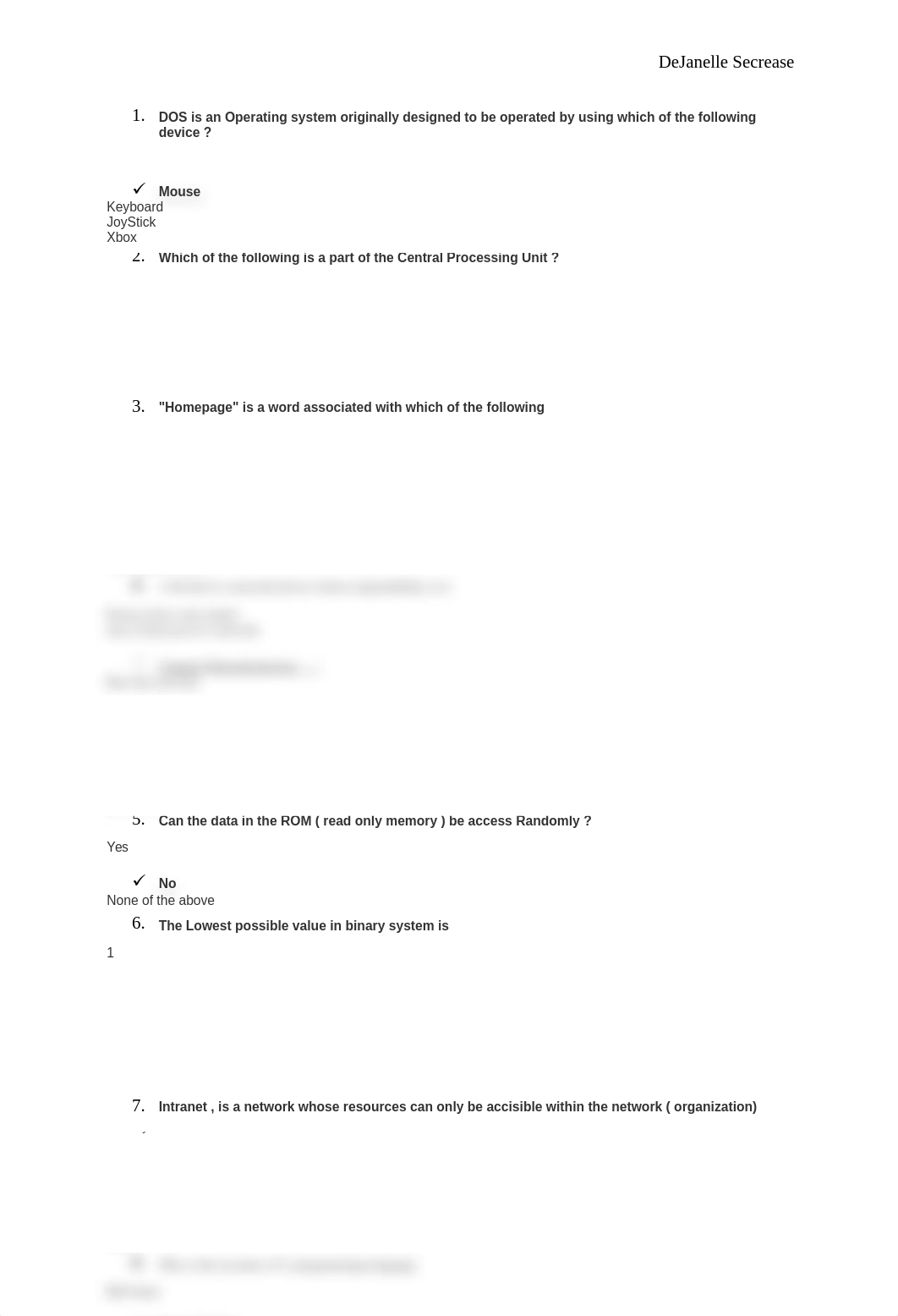 Pretest on Computer Fundamentals w/ answers_dcvef5huo3q_page1