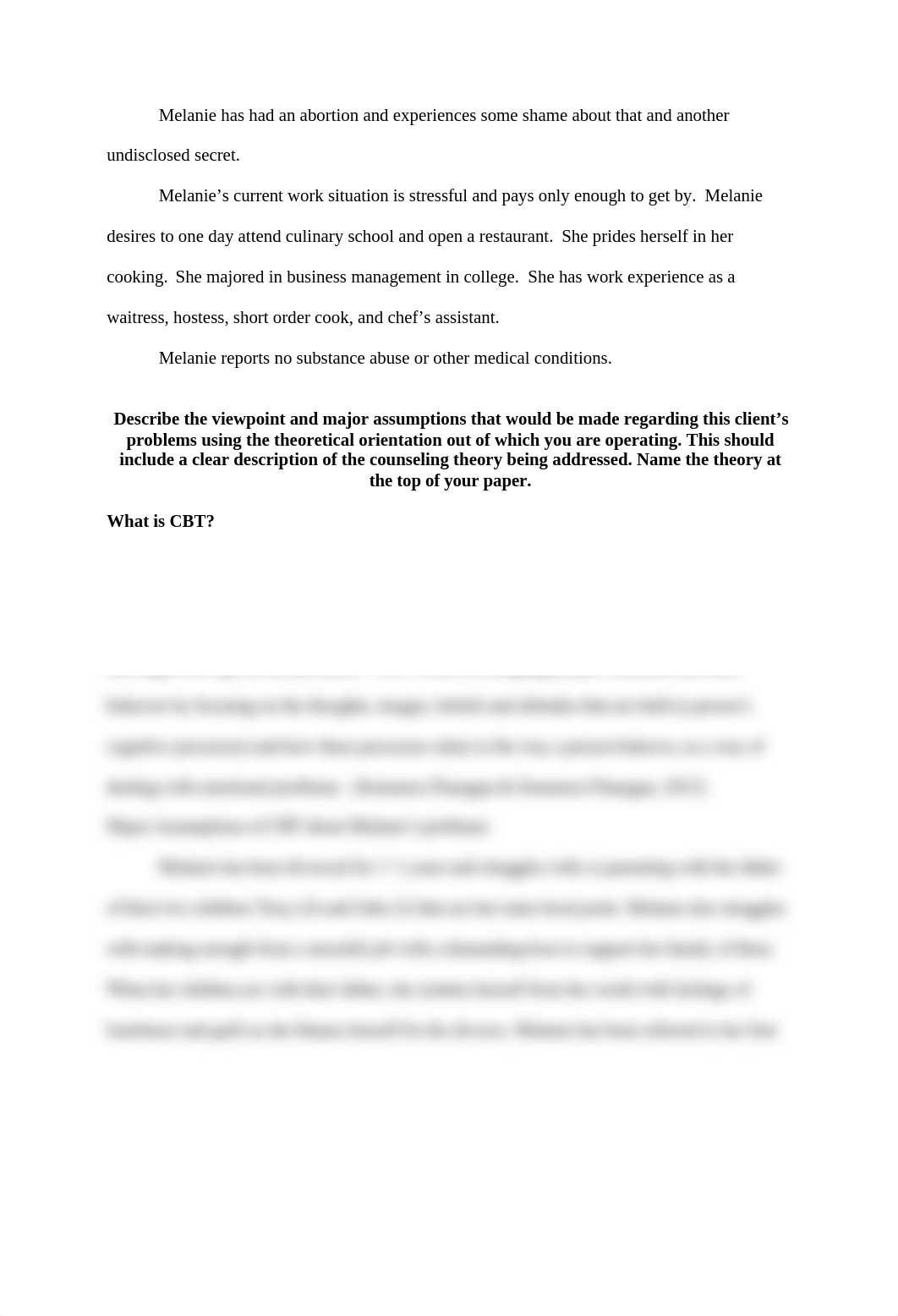 COUN540 GROUP CASE CONCEPTUALIZATION Melanie, CBT Joan Wittrock Frank Harpenau.docx_dcvt39utdc9_page3