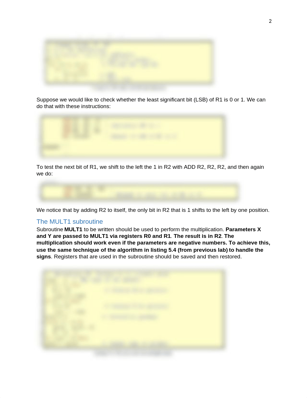 CIS11 Lab 9 Faster Multiplication in LC3-1.docx_dcvzx6vq3le_page2