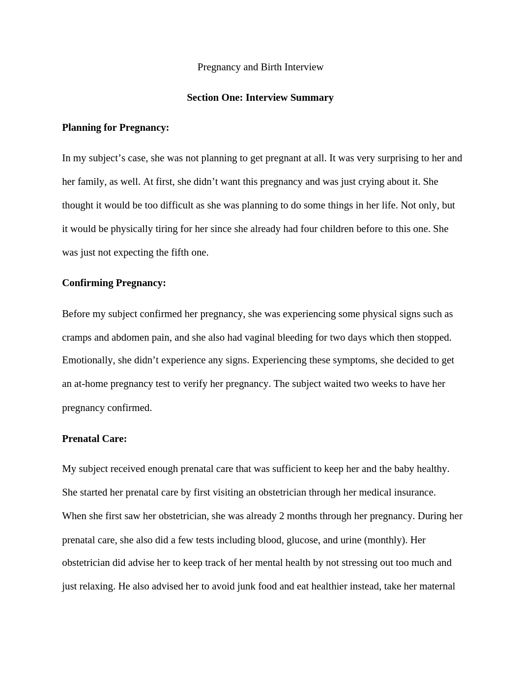 Pregnancy and Birth Interview.docx_dcwb404ub7v_page1