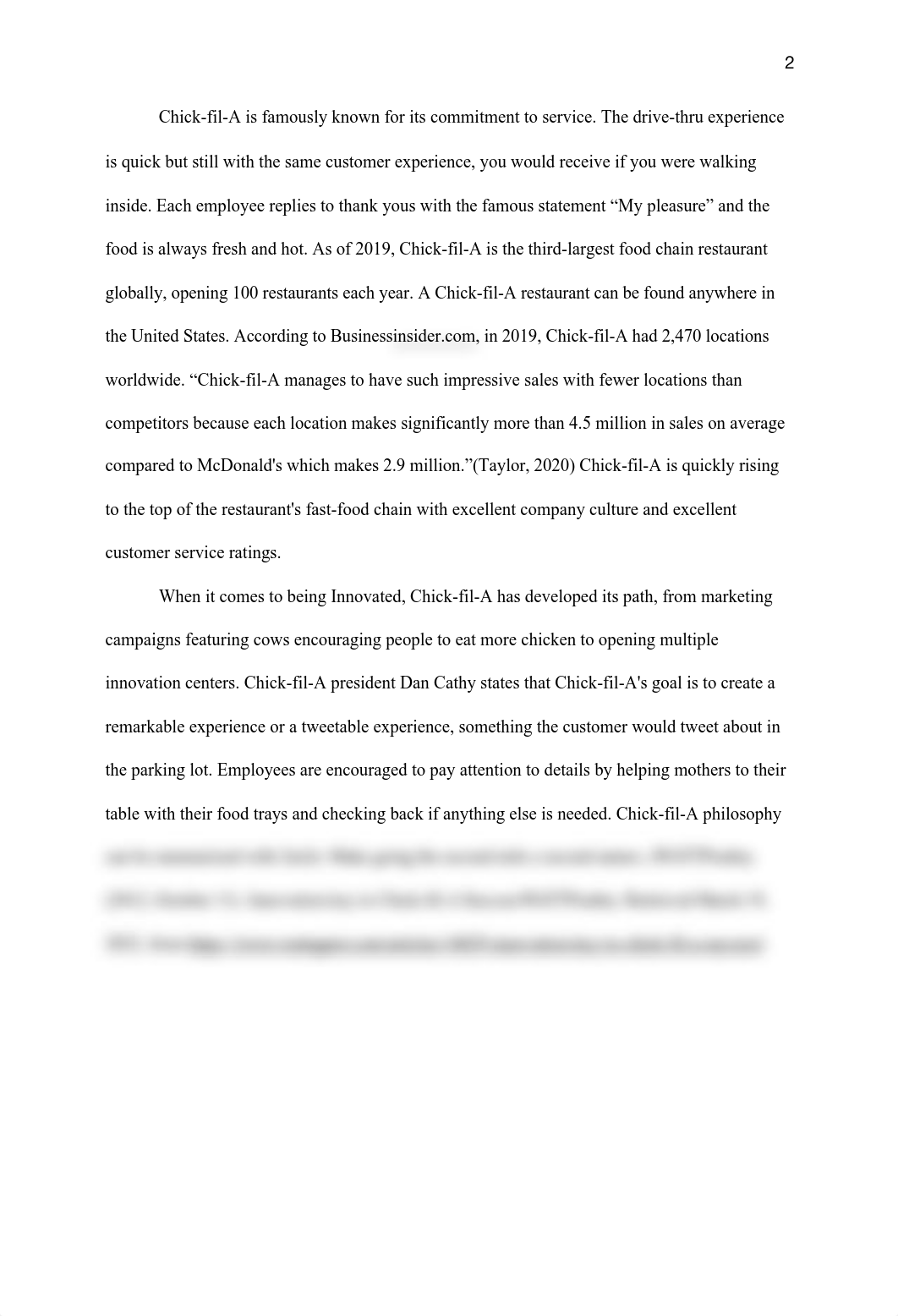 Chick-fil-A -Assigment 1- MBA612.pdf_dcwst4ydb2y_page2