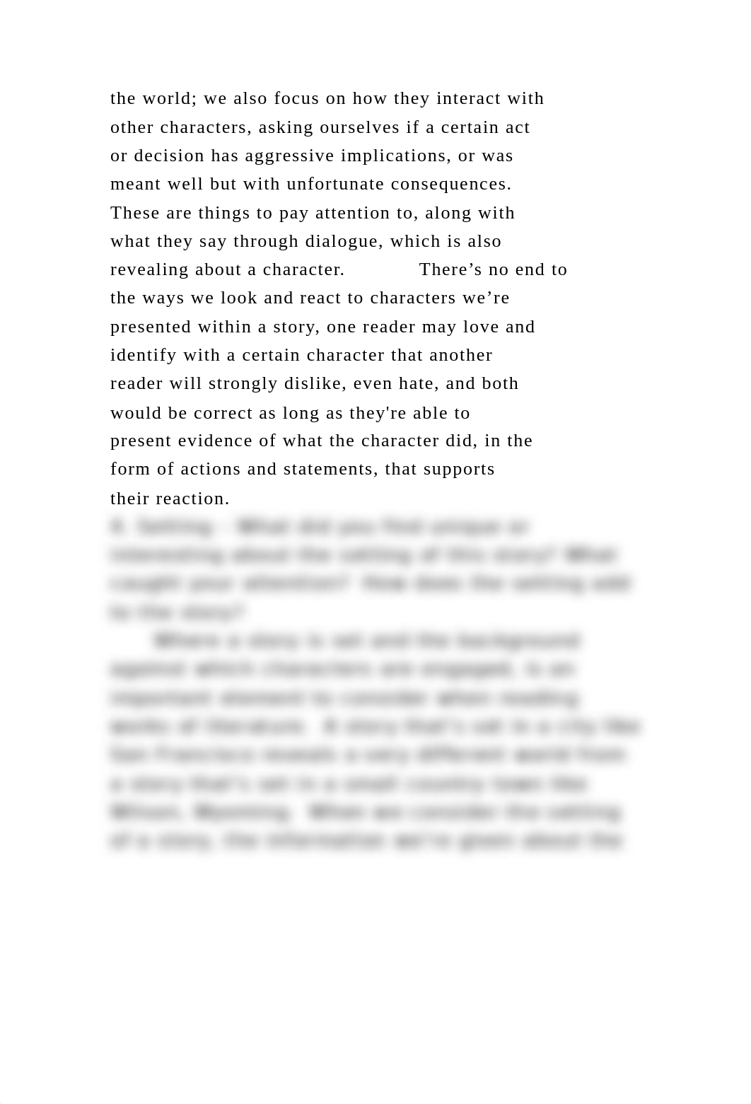 1. PlotStructure - Describe the plot of the story. Avoid making c.docx_dcww86vs8y4_page4