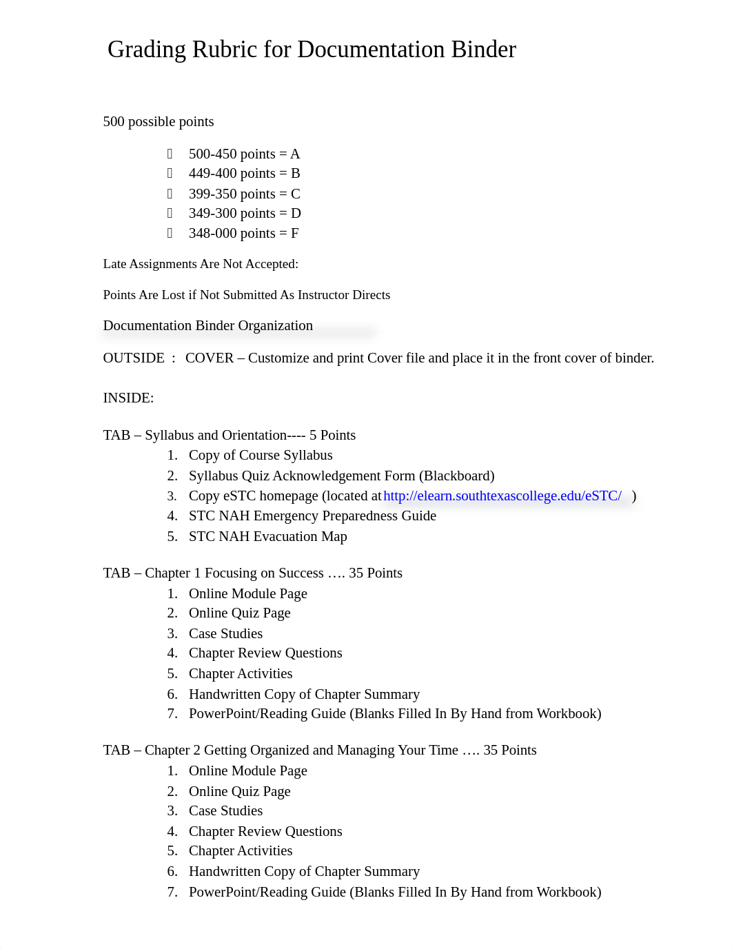 CSFH Document Binder TOC & Grading Rubric Spring 2020(2) (1).docx_dcx2e84xnkq_page1