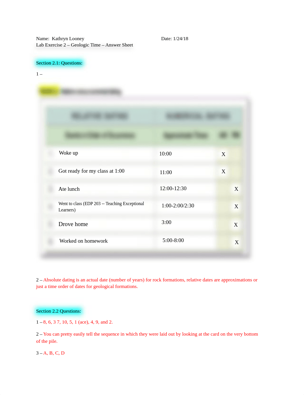 LAB 2 - GEOLOGIC TIME - BLANK ANSWER SHEET DOCUMENT.docx_dcxh24u41q8_page1