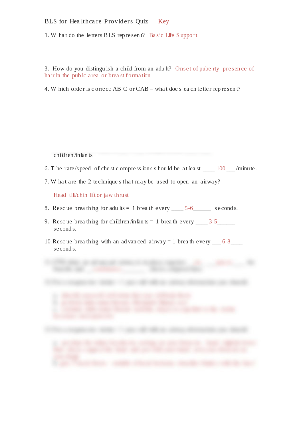 BLS for Healthcare Providers Quiz.pdf_dcxlgkbd4am_page1