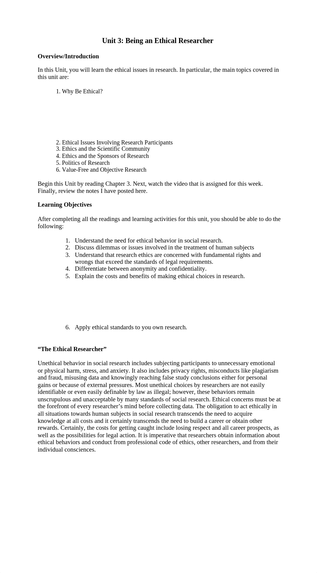 Week 3 - Being an ethical researcher.docx_dcy9lumingw_page1