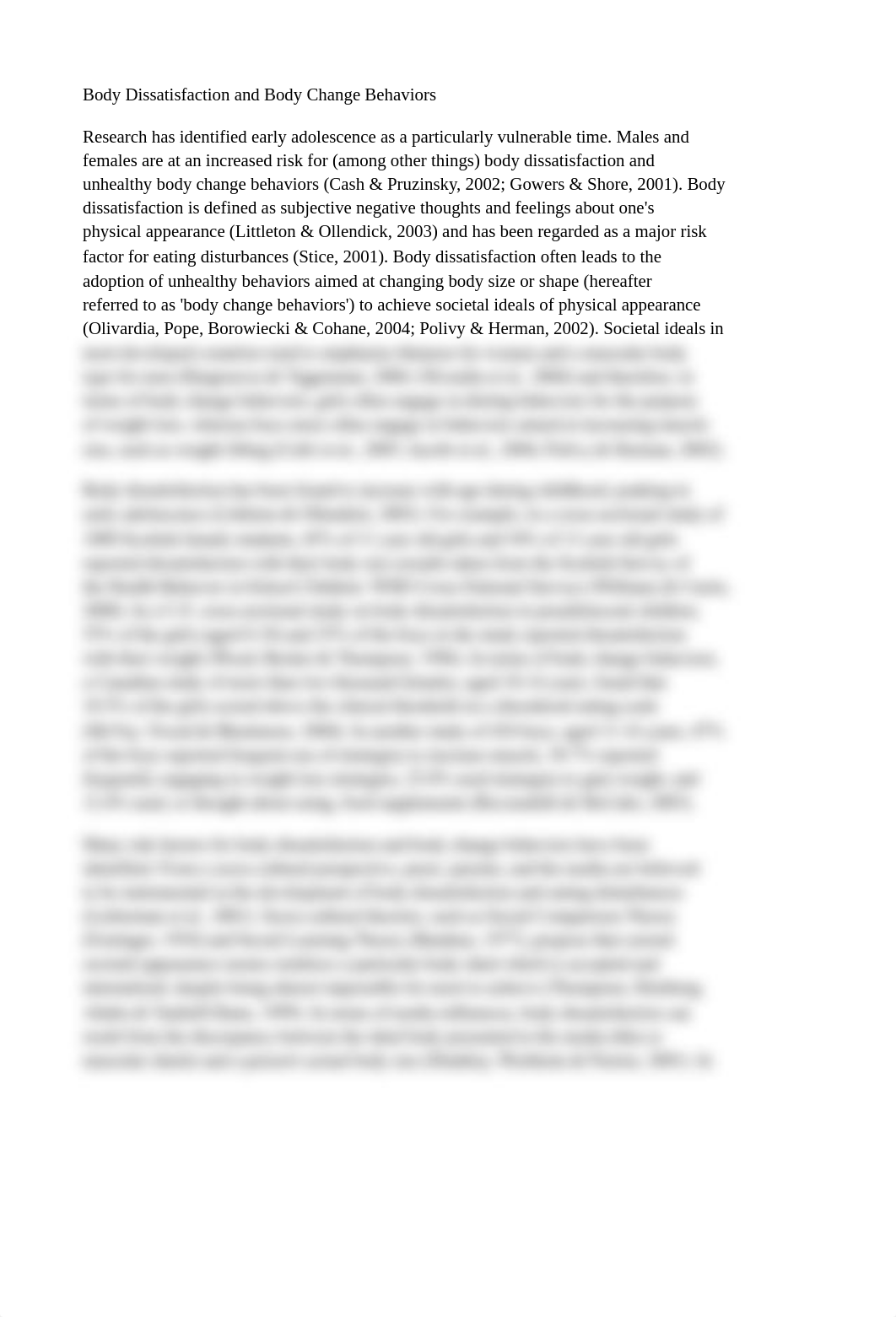 The experience of body dissatisfaction and body change behaviors among young adolescents in an overn_dcykfhon7hj_page2