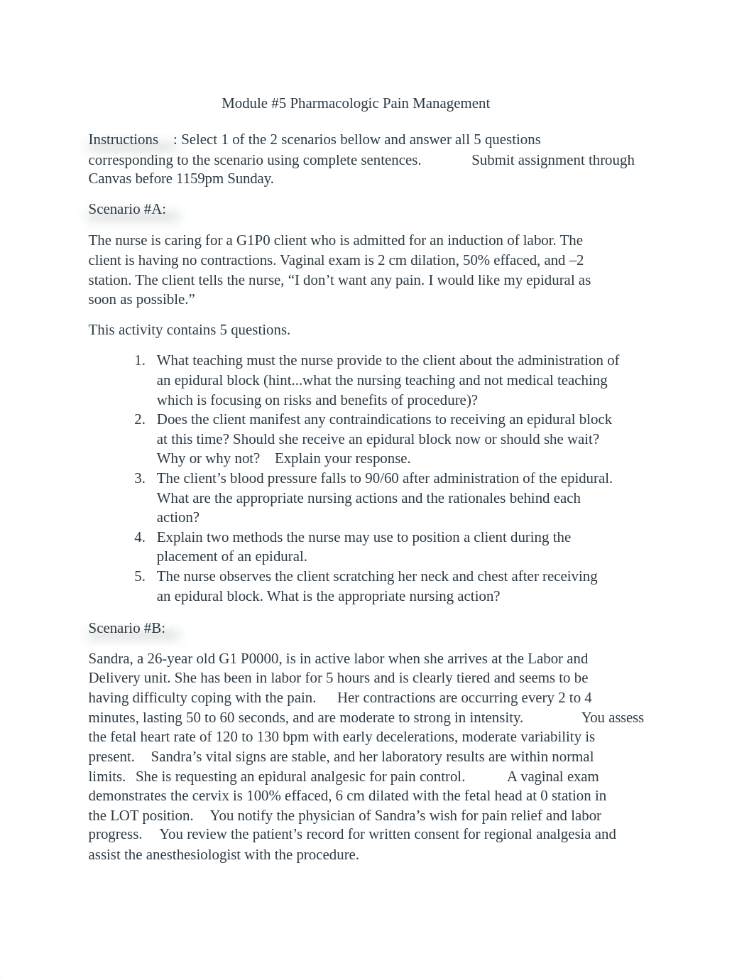 OB - module 5 clinical reasoning assignment.pdf_dcymdgcrr74_page1