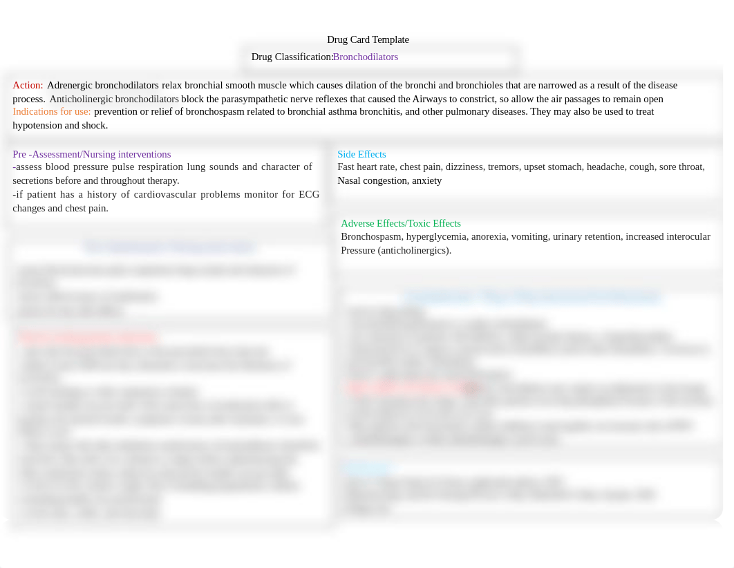 Drug Card Bronchodilators.docx_dcyuipuvtfj_page1