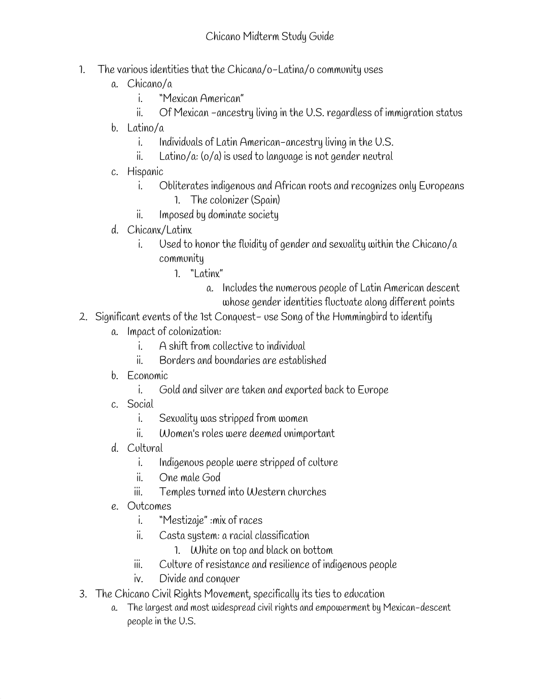 Chicano Midterm Study Guide.pdf_dcyvq3i4seq_page1