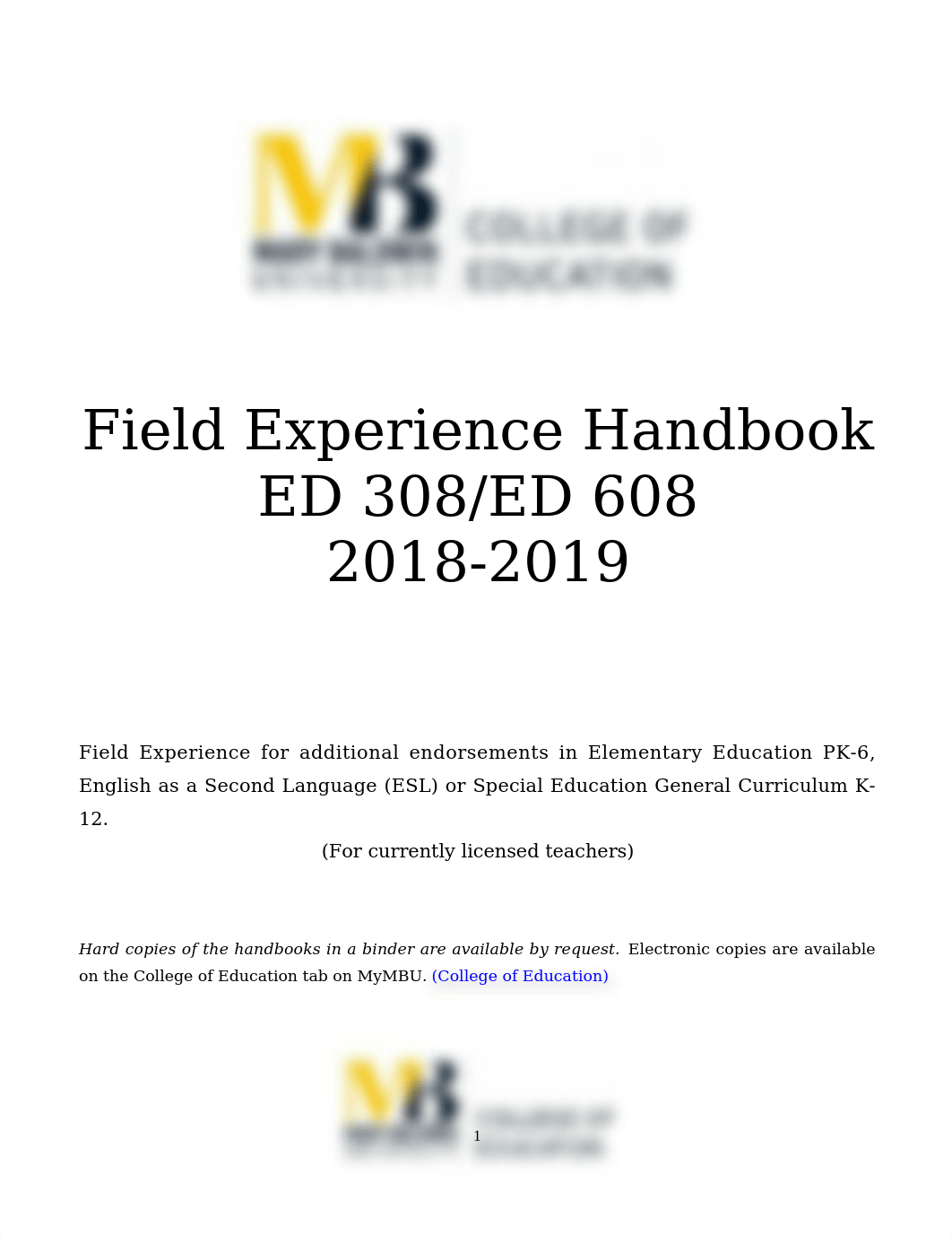 ED 308 and ED 608 Field Experience Handbook 2018-2.doc_dcywsywb3wn_page1