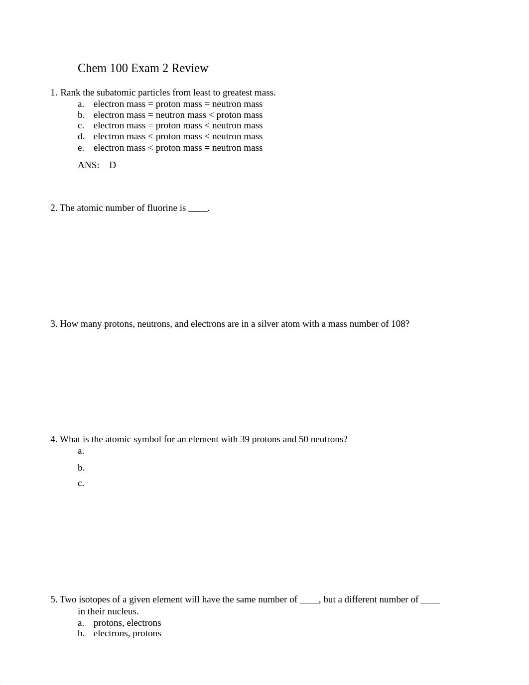 Chem 100 Exam 2 Review w ans.doc_dcyxrpyvjd0_page1