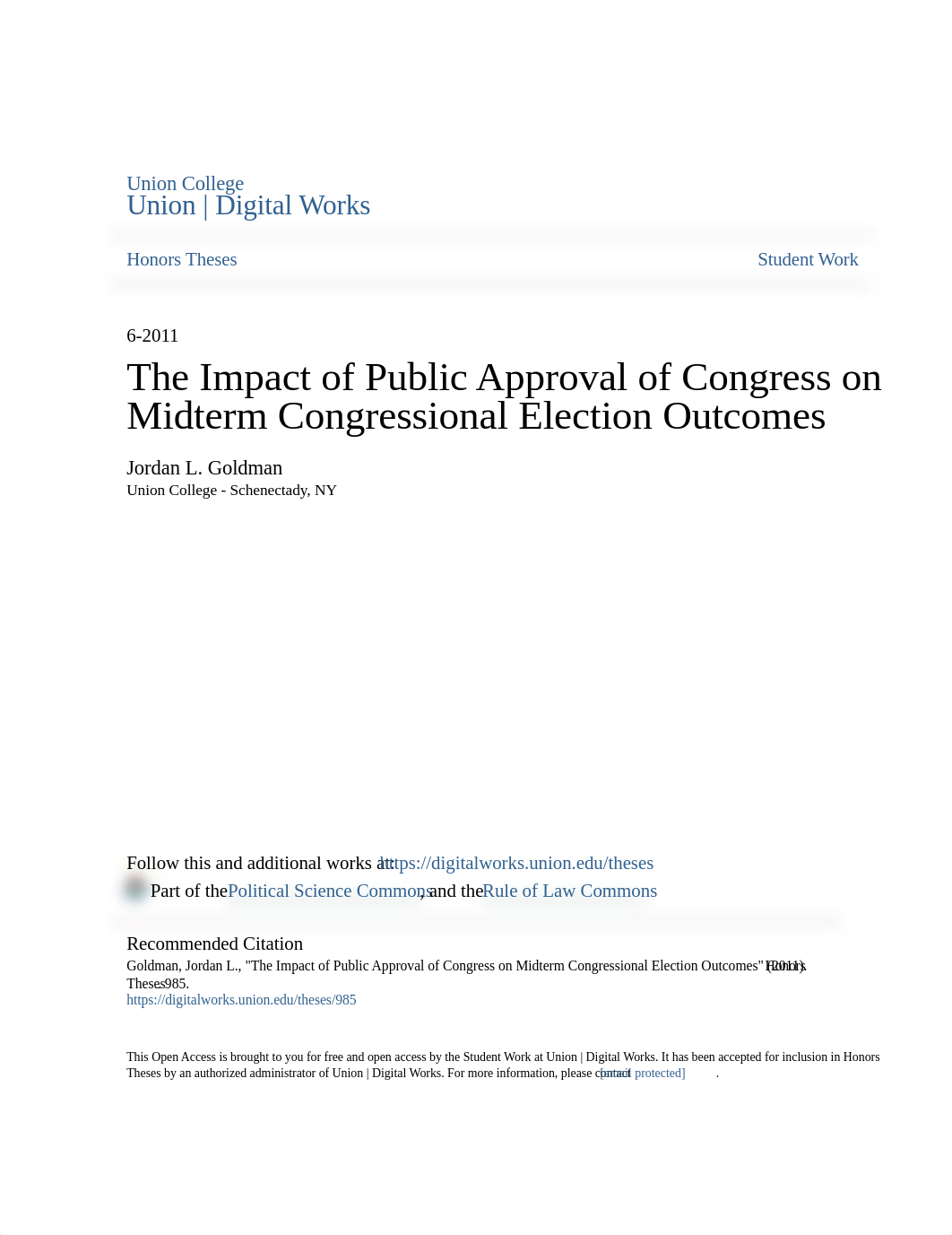 The Impact of Public Approval of Congress on Midterm Congressional Election Outcomes.pdf_dcz1ve6czd0_page1