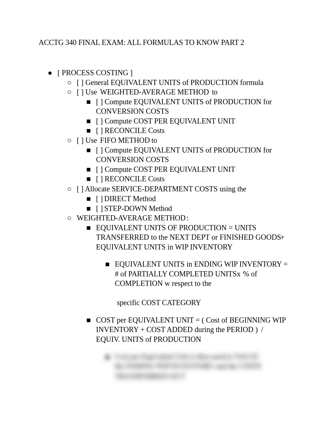 ACCTG 340 FINAL EXAM_ ALL FORMULAS TO KNOW PART 2.docx_dcz5m6mzl3g_page1