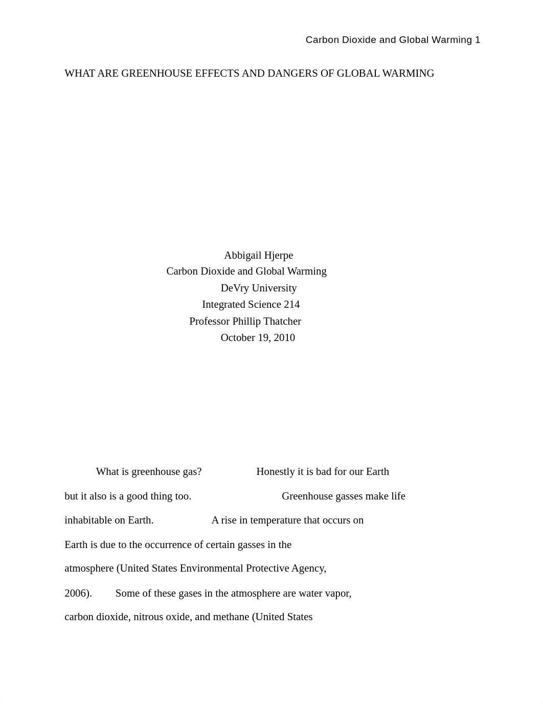 Greenhouse effect global warming and carbon dioxide_dcz738m9w3z_page1