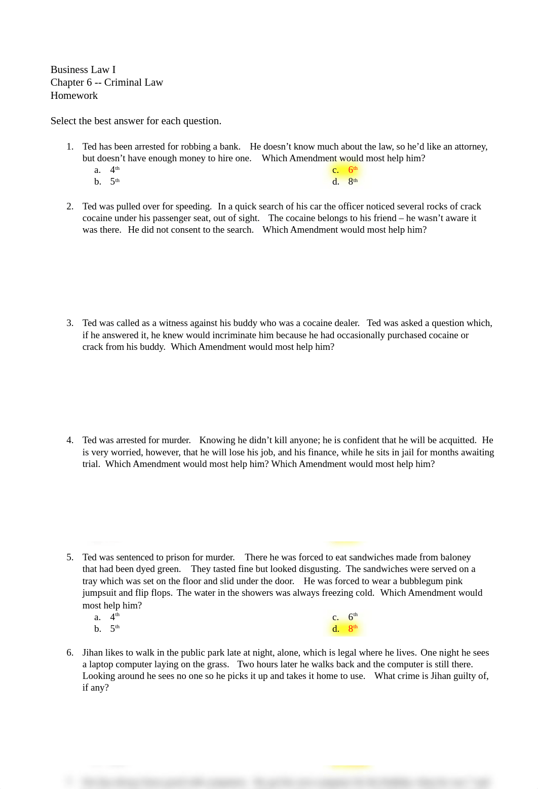 Homework -- Criminal Law Chapter 6.docx_dczaoga0fv8_page1