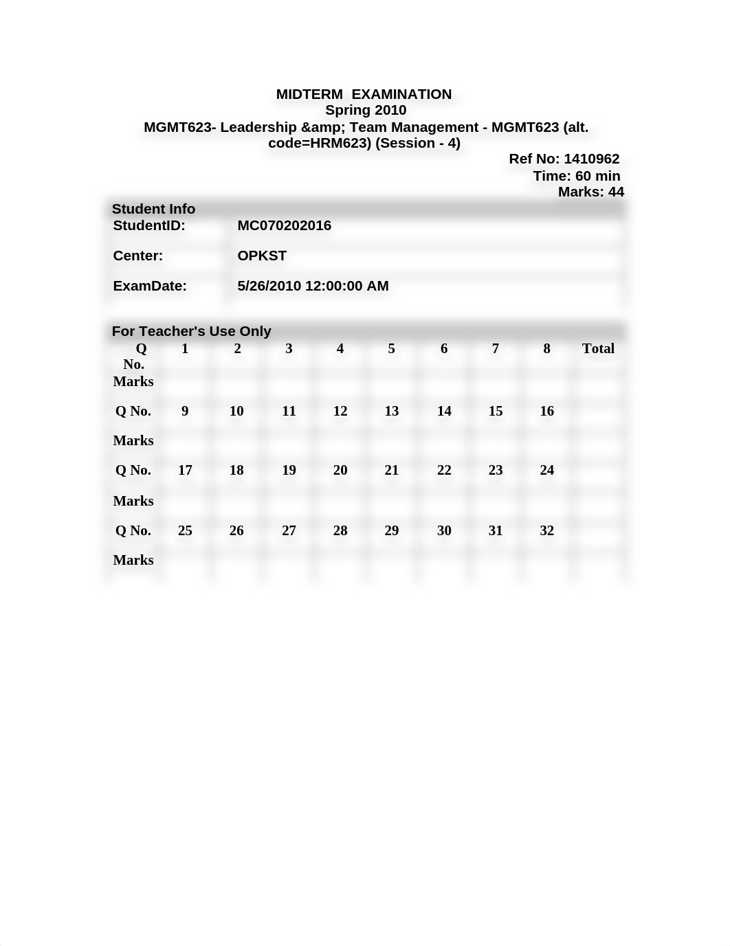 Spring2010_MidTerm_OPKST_MGMT623_mc070202016_dczcxnefpxc_page1