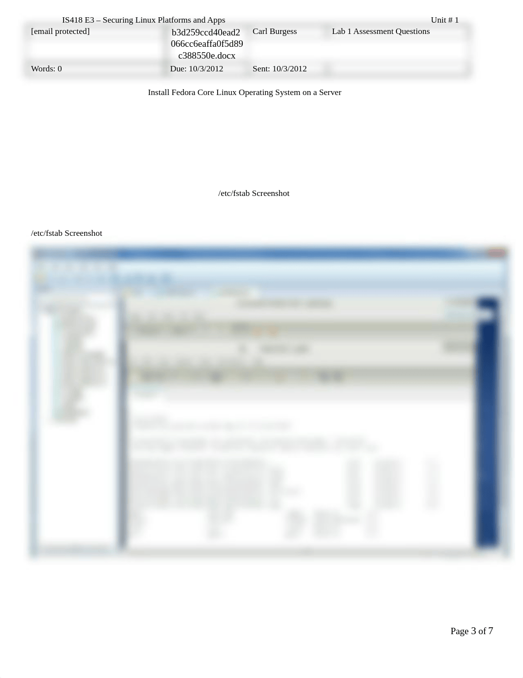 IS-418 - Week 1 - Lab 1 - Install Fedora Core Linux Operating System on a Server.docx_dczdby5k1gx_page3