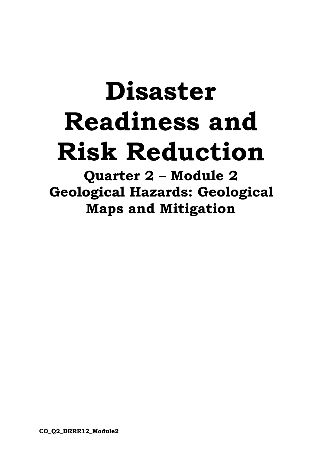 Disaster Readiness and Risk Reduction Quarter 2 - Module 2.pdf_dczn6fxp85l_page1