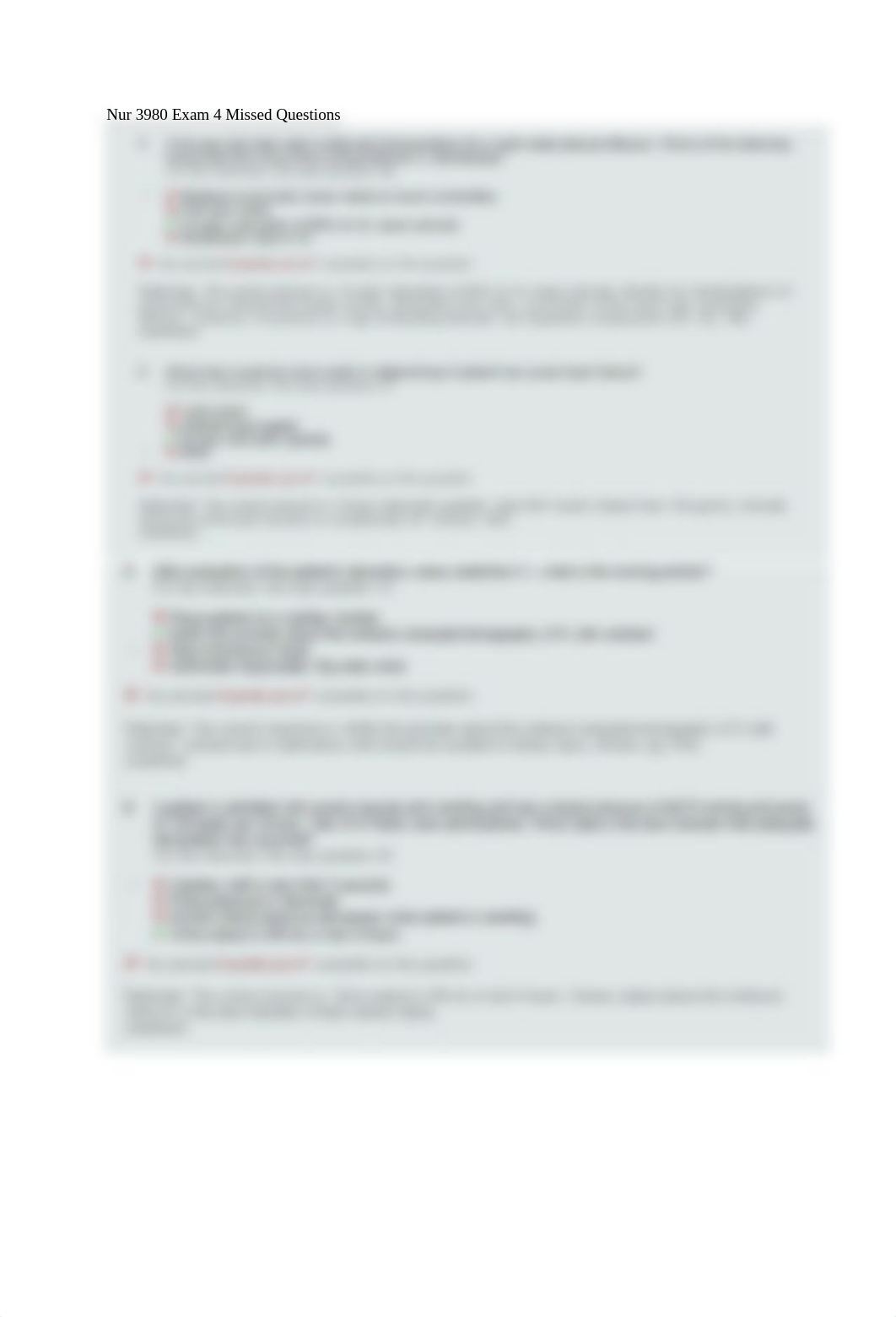 Nur 3980 Exam 4 Missed Questions.docx_dd08gxeid9u_page1