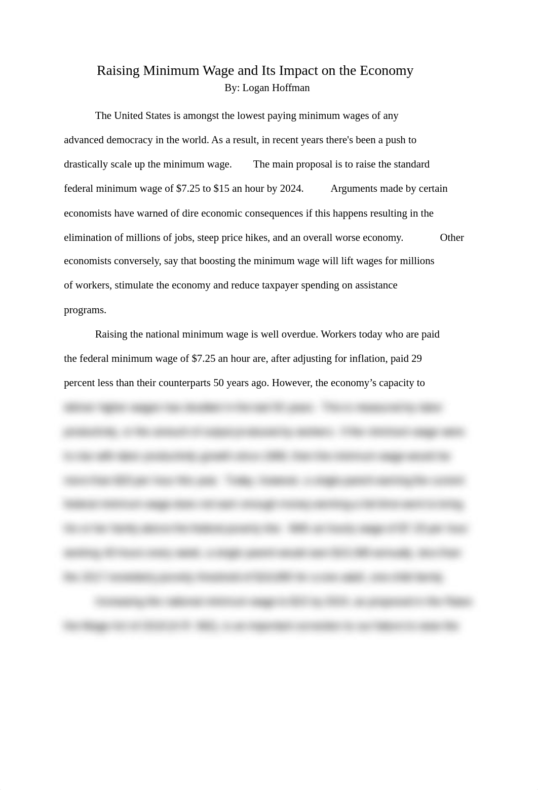 Raising Minimum Wage and Its Impact on the Economy_dd0cwy0xzo0_page1