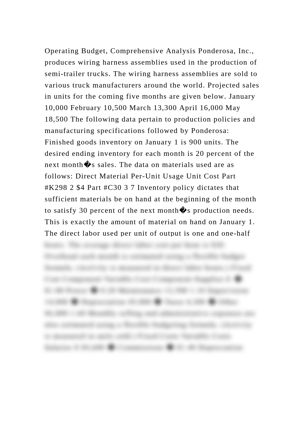 Operating Budget, Comprehensive Analysis Ponderosa, Inc., produces w.docx_dd0le1azr4m_page2