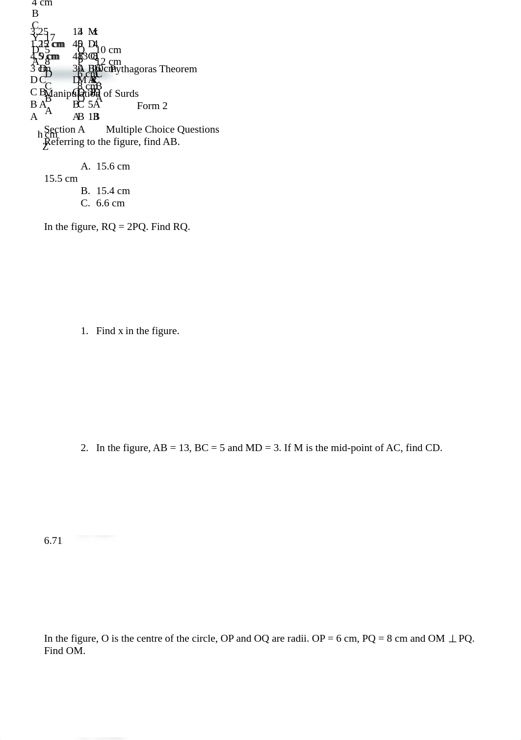 Pythagoras Theorem and Manipulation of Surds_dd0le5azj4n_page1