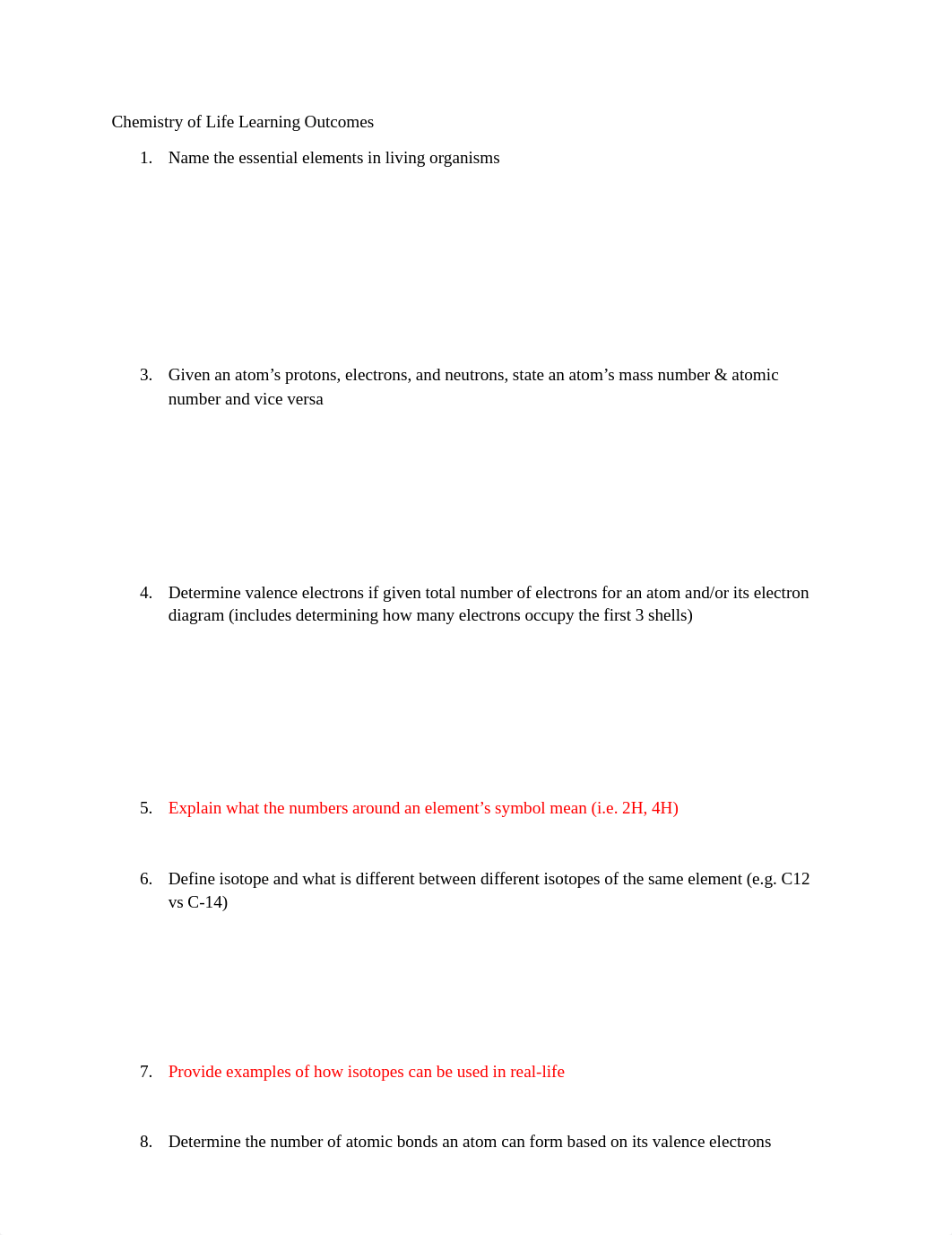 Bio 240 Ch 1-5 Study Guide.pdf_dd0o499nezn_page1